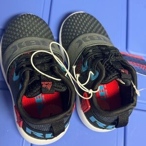 RBX Black and Red Sneakers Breathable Athletic Design